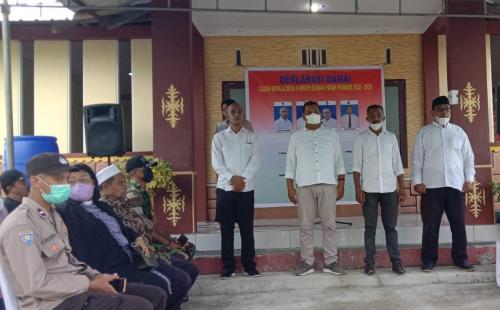 DEKLARASI DAMAI CALON KADES 2022